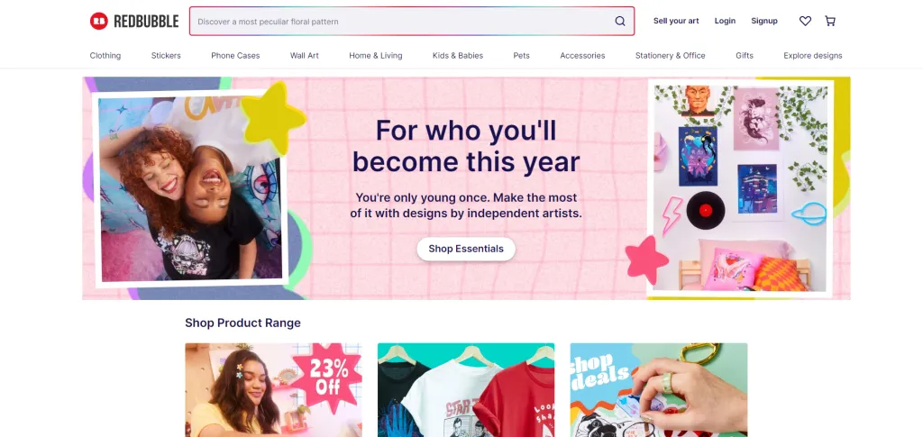What is Redbubble?